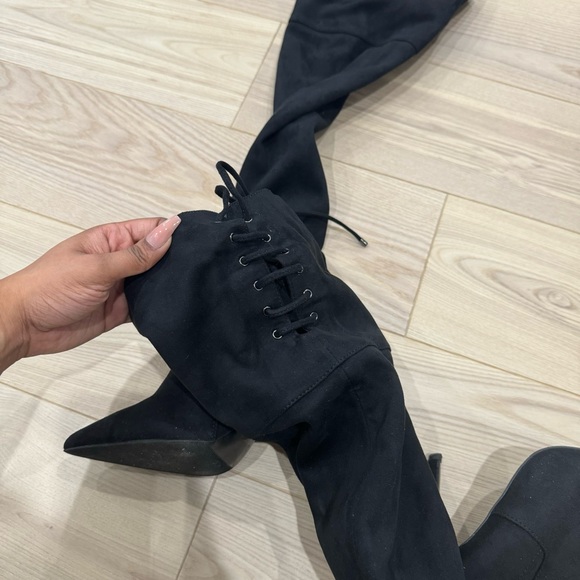 Aldo Over-The-Knee Suede Boots - Picture 5 of 5
